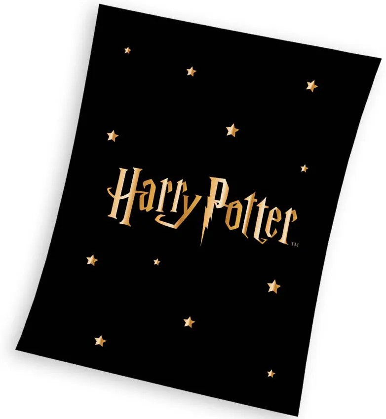 Carbotex Pătură pentru copii Harry Potter GoldStars, 130 x 170 cm