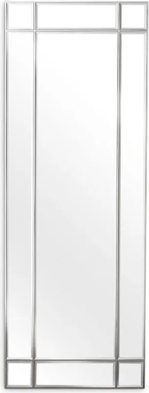 Oglinda decorativa LUX Beaumont Rectangular, nickel 78x215cm 115914 HZ