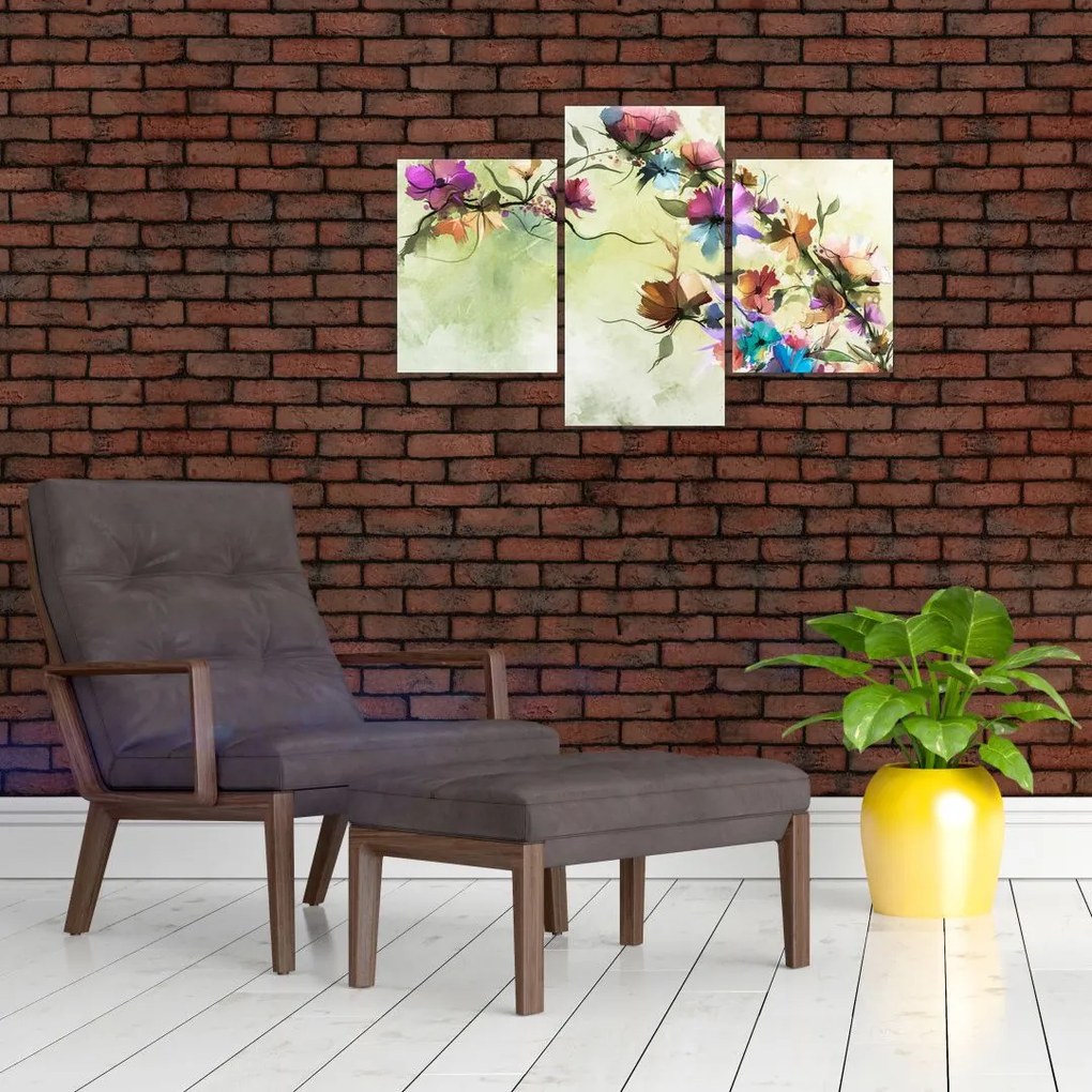 Tablou - Pictua cu flori (90x60 cm)