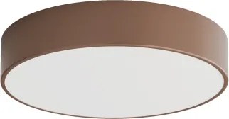 Brilagi - Plafonieră pentru baie cu senzor CLARE 3xE27/24W/230V, Ø 40 cm, maro, IP54