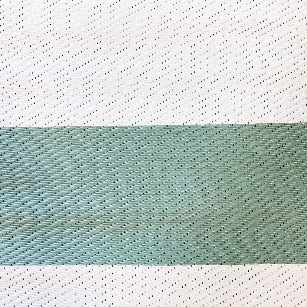 Covor de exterior, cu doua fete, 180x120 cm, verde-bej