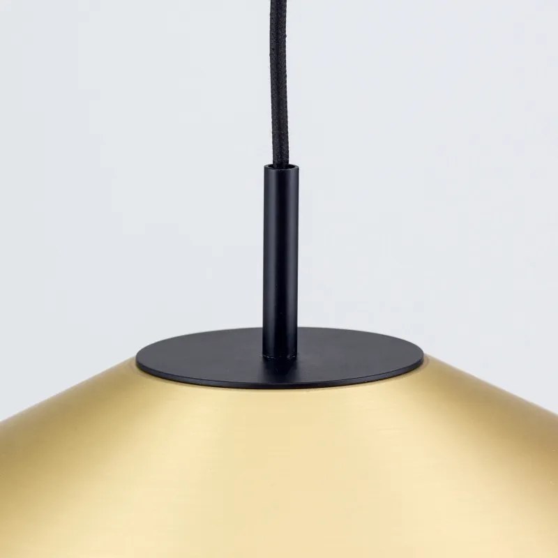 Lustra LED diamabila, Pendul metalic GOURMET Brushed Brass
