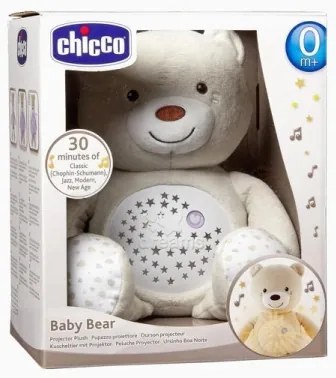 Proiector cu sunete BABY BEAR 3xAAA bej Chicco