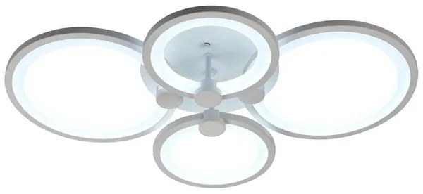 Lustră LED dimabilă aplicată LED/65W/230V 3000-6500K + telecomandă