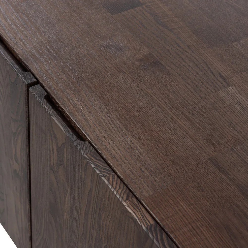 Comodă TV maro din lemn de pin 180x56x46 cm Bono – WOOOD