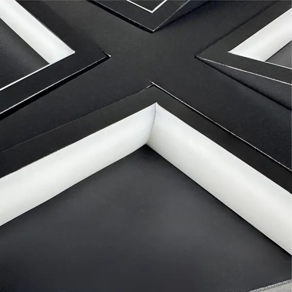 Plafonieră LED dimabilă LED/115W/230V 3000-6500K negru + telecomandă