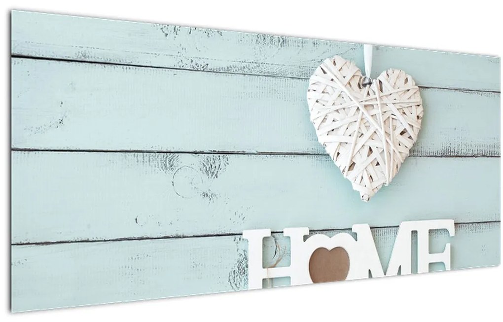 Tablou - I love home (120x50 cm)