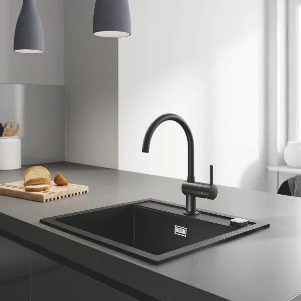 GROHE 32917KS0 - Baterie pentru chiuvetă A, DN 15, neagră
