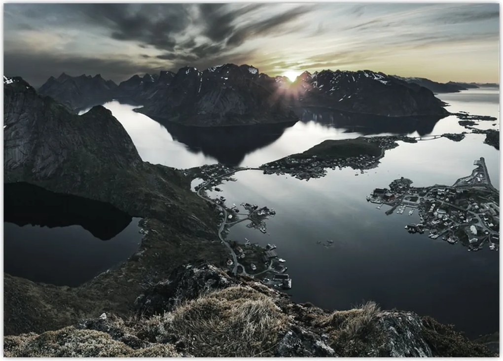 Tablou - Munții norvegieni (70x50 cm)