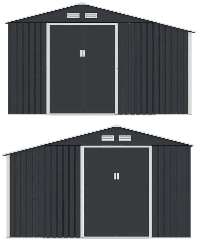 Magazin pentru lemne pentru casa metalica XL