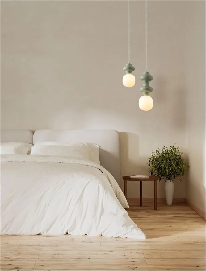 Pendul ceramic design modern CHIC verde