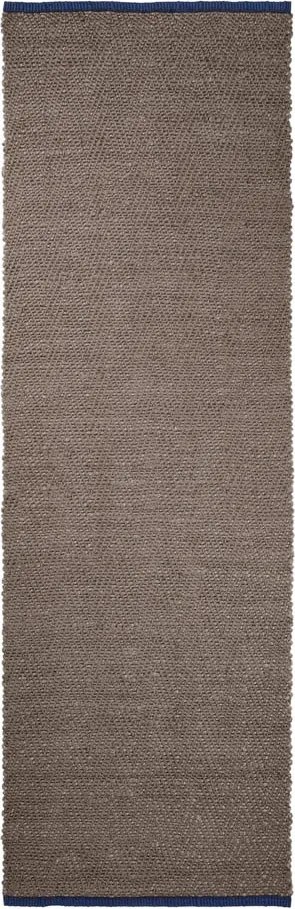 Covor tip traversă maro din iută 80x245 cm Notes – Mette Ditmer Denmark