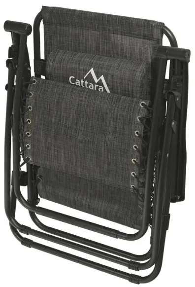 Scaun pliabil ajustabil antracit