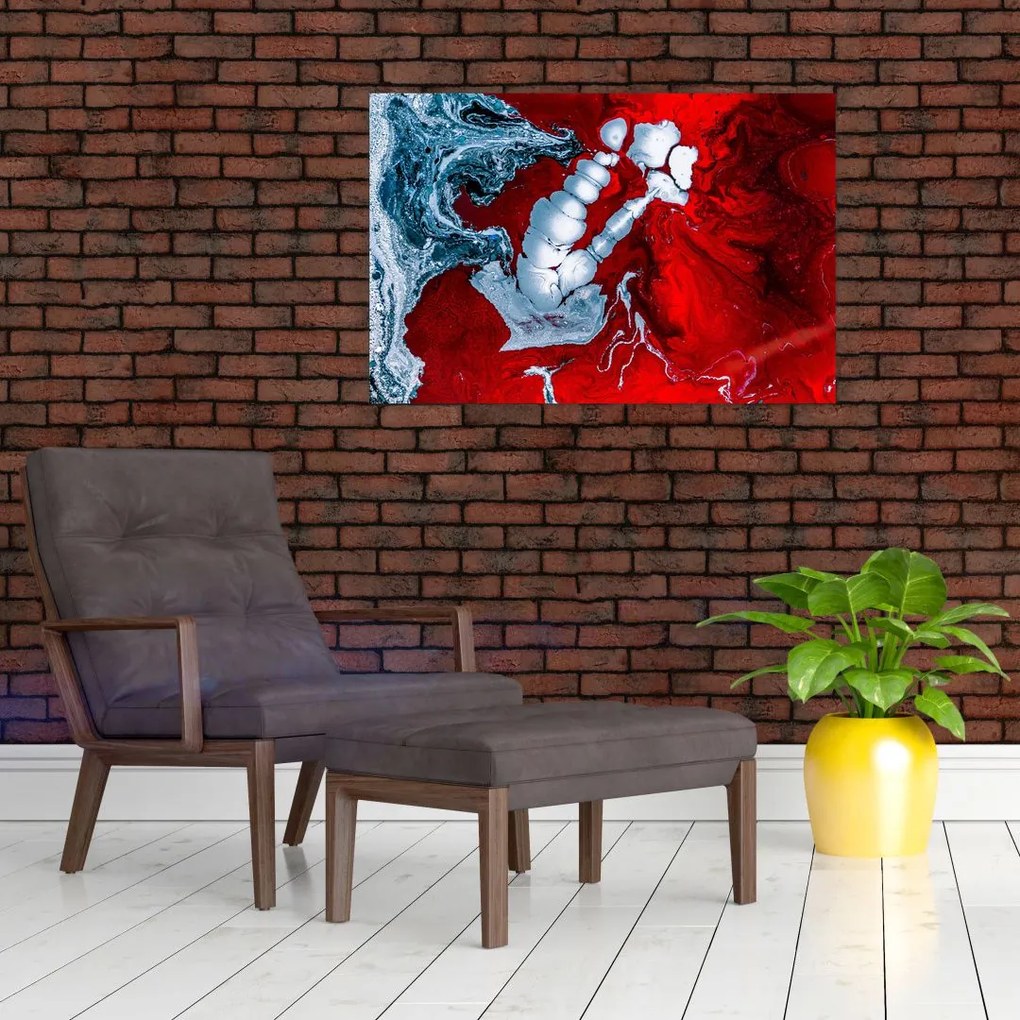 Tablou cu pete abstarcte (90x60 cm)