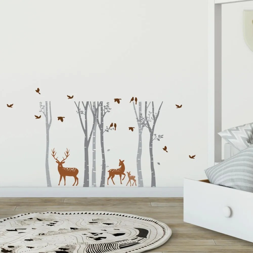 Autocolant de perete Ambiance Magic Forest