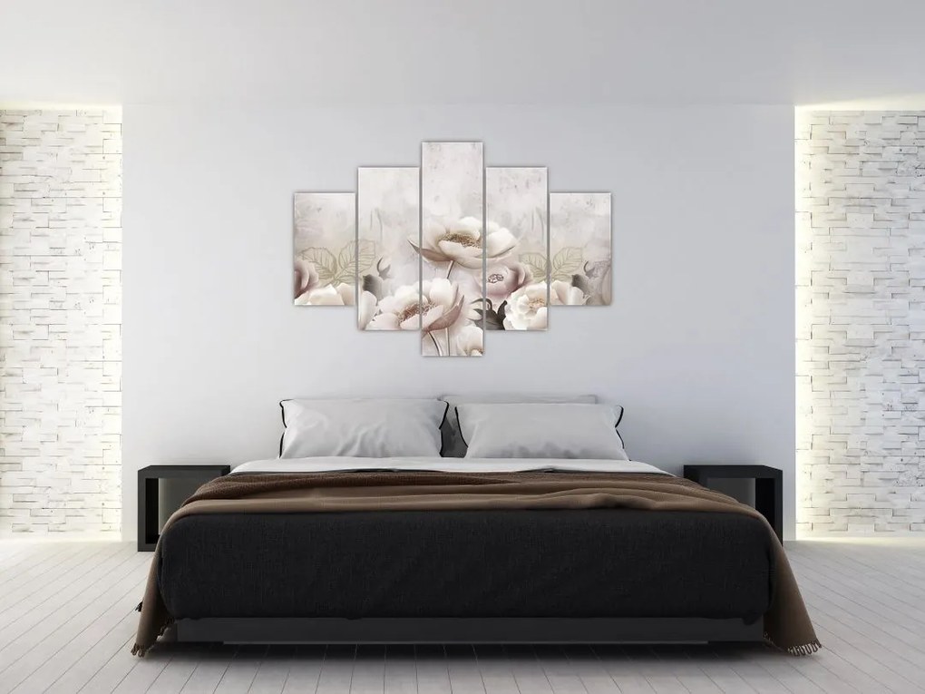 Tablou - Tufe roz (150x105 cm)