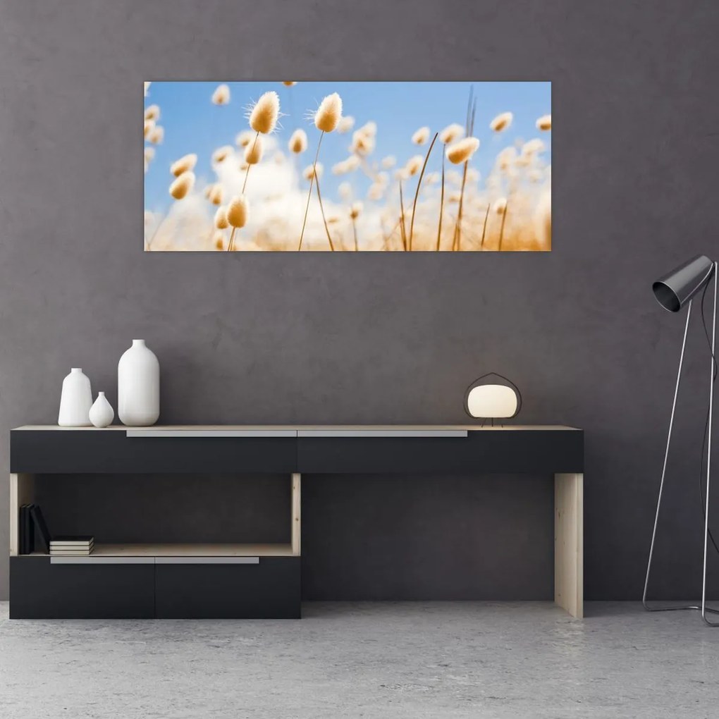 Tablou - Câmp de aur (120x50 cm)