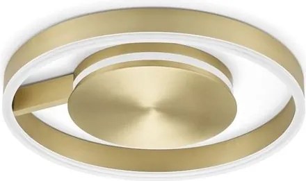Lustra circulara aluminiu bronze LED CCT SIENA 40cm