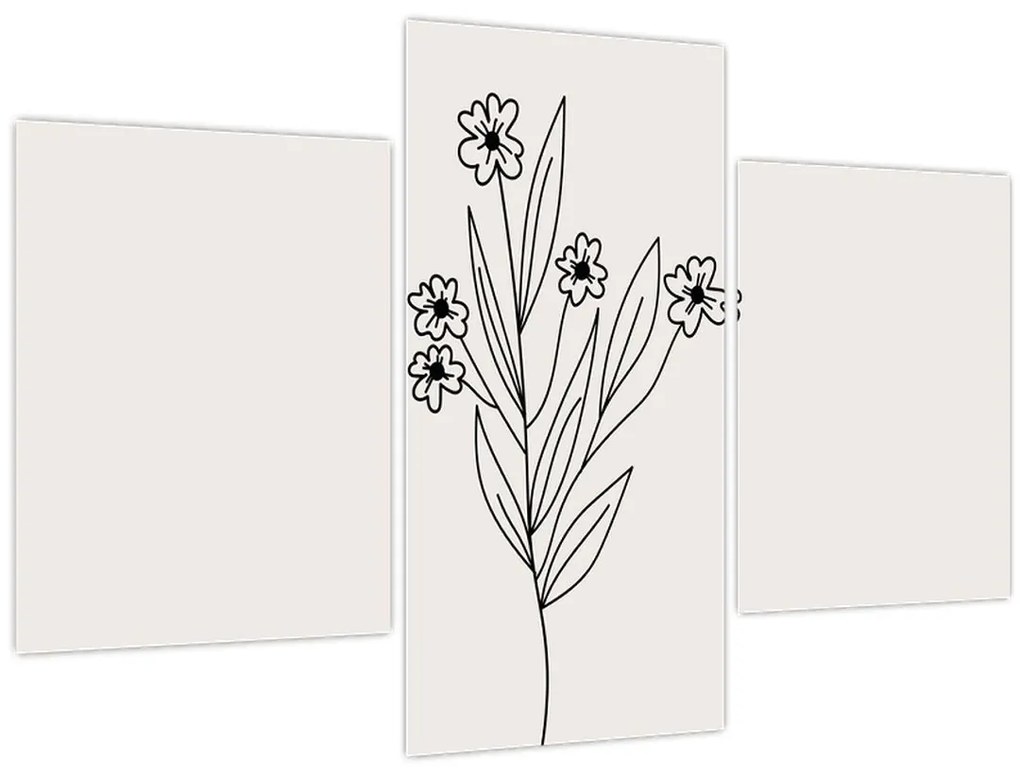 Tablou - Floare de pajiște N⁰1 (90x60 cm)