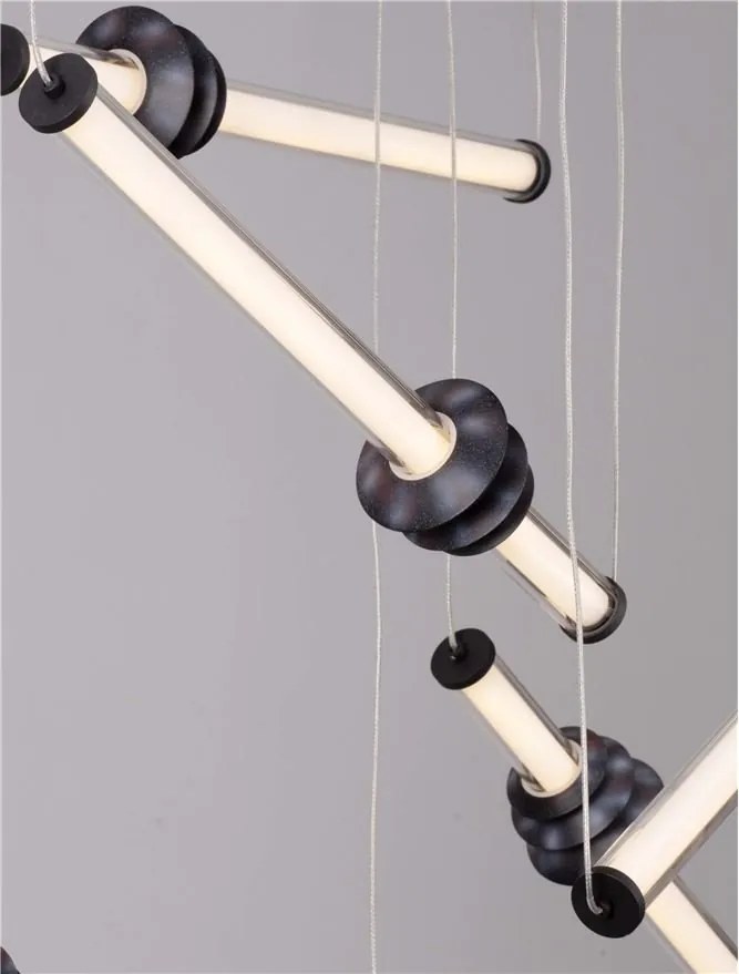 Lustra LED casa scarii design modern ATMOSFERA