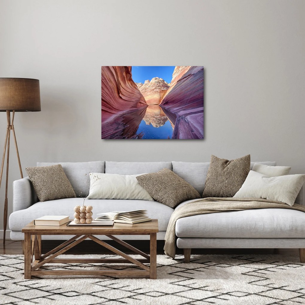 Tablou - valurile de Arizona (70x50 cm)