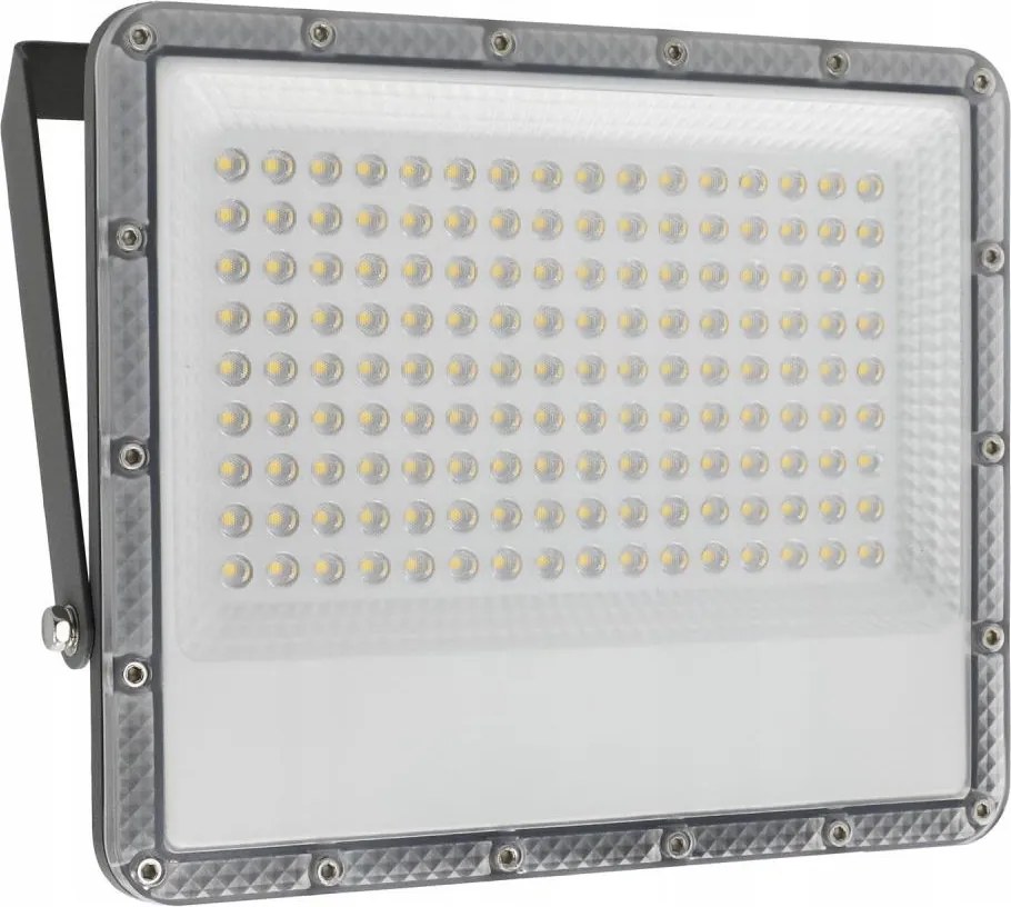 Proiector LED exterior 100 W, 230 V, 4500 K, IP65, gri