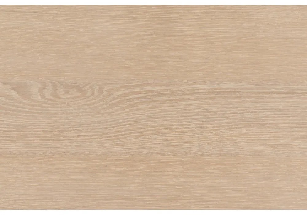 Masă de dining rotundă extensibilă cu blat cu aspect de lemn de stejar ø 120 cm A-Line – Actona