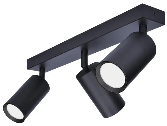 Brilagi - Spot LED dimabil SELE 3x GU10/6W/230V, negru