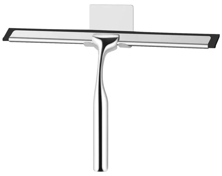 REA-70000 - Racletă pentru geam cu suport, crom lucios