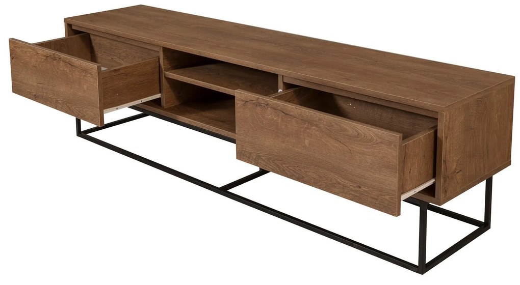 Set mobilier living Laxi 10 (nuc + negru). 1107122