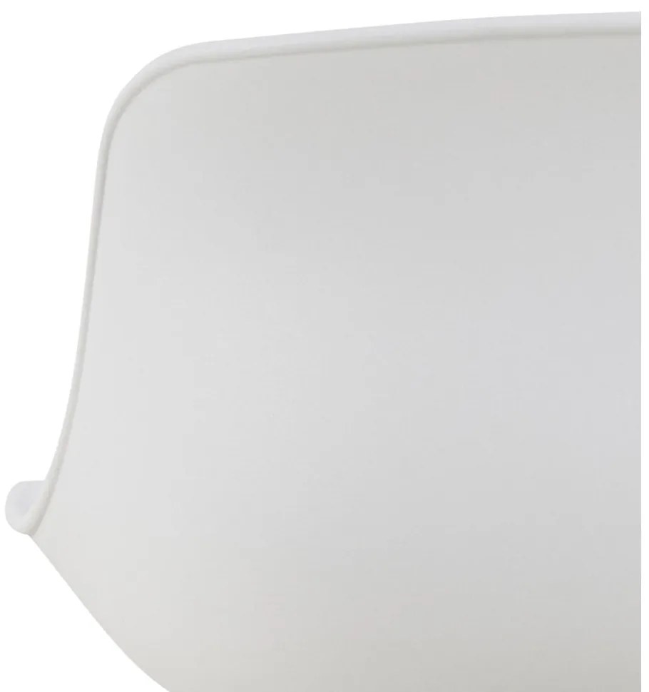 Scaun de bar alb (înălțime șezut 66 cm) Tina – Actona