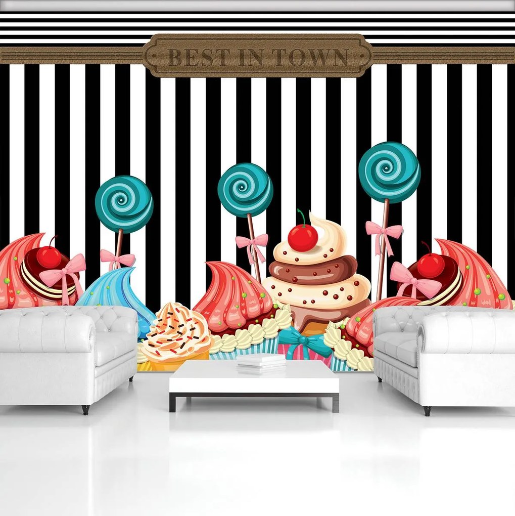 Fototapet - Cupacake (254x184 cm)