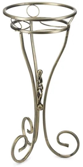 Suport de flori 62x28 cm auriu