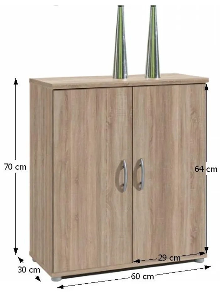 Dulap LILLY 10, stejar Sonoma