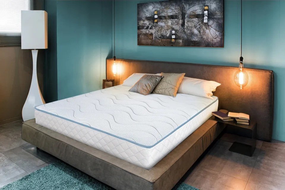 Saltea Argentum Therapy Memory Pocket 7 zone, Husa cu ioni de argint, Super Ortopedica, Anatomica, 90x200 cm