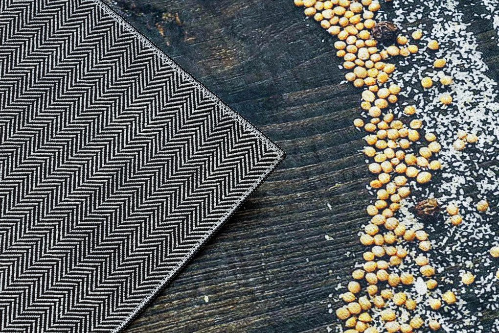 ANDRE 33150 covor lavabil Condimente, bucatarie, anti-alunecare - maro / bej