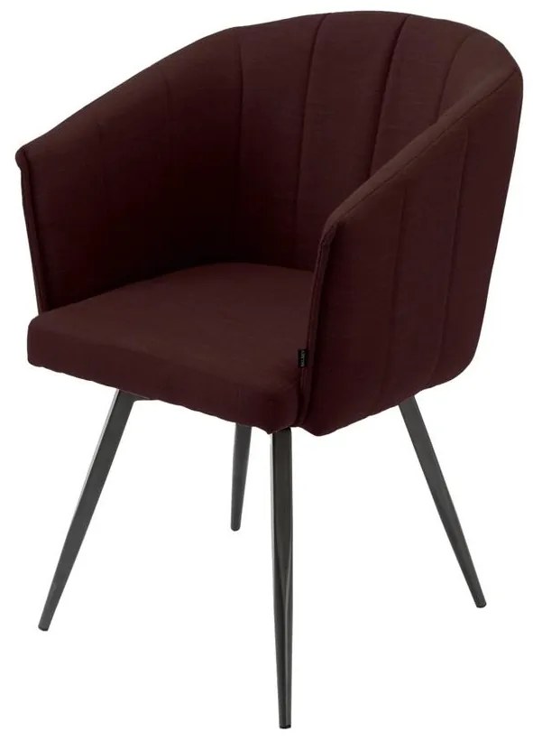 Scaun sufragerie Spack  (bordo + gri). 1098713