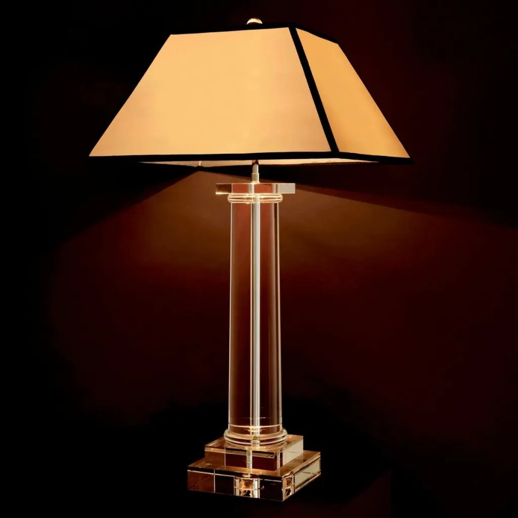 Veioza, lampa de masa LUX crystal glass, H-85cm, Kensington Crystal 106087 HZ