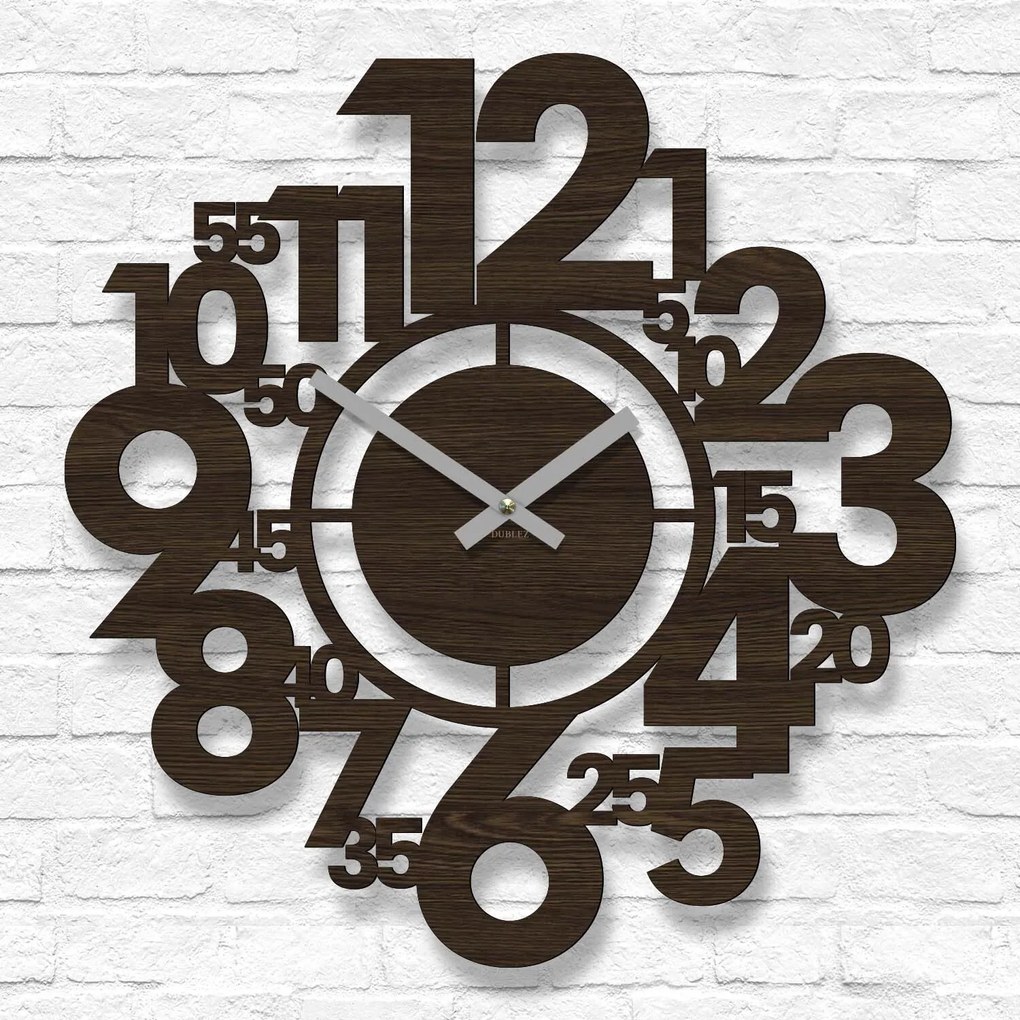 DUBLEZ | Ceas stilat pentru perete - Heures