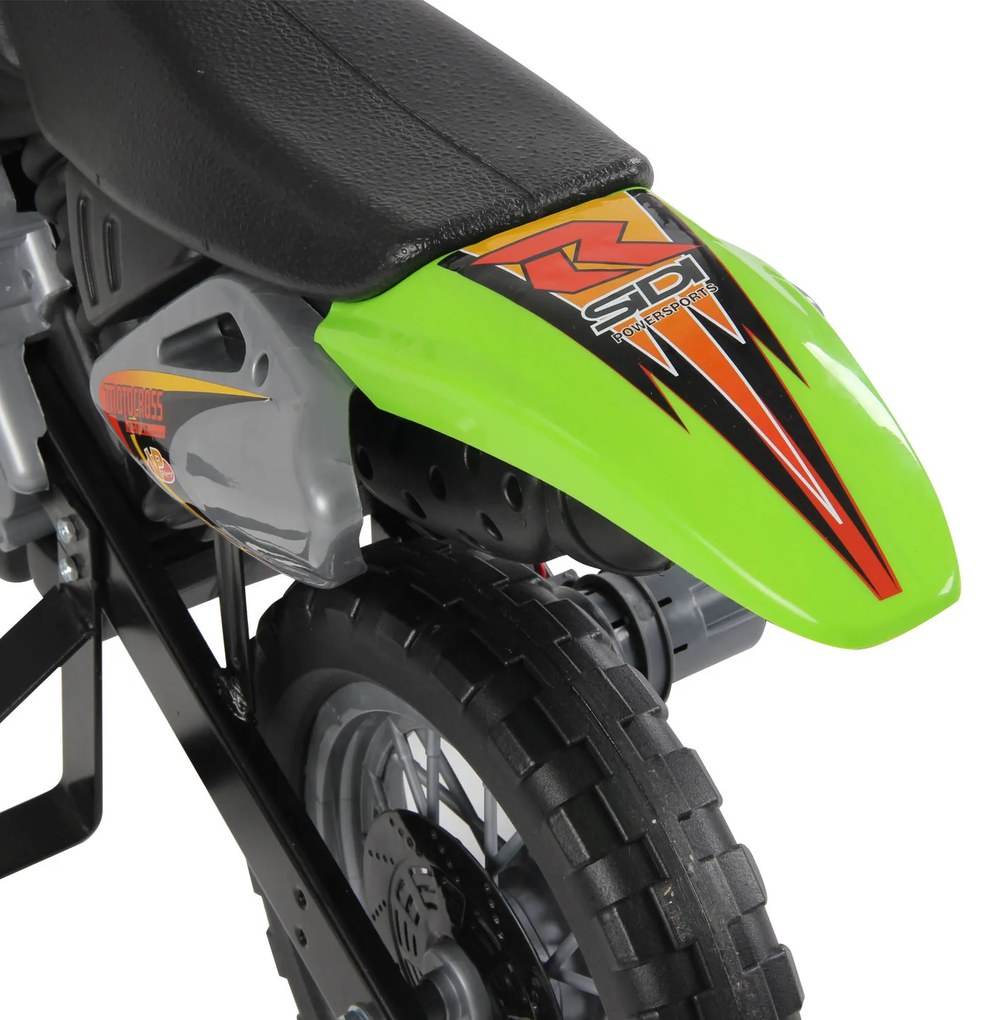 HOMCOM Motocicletă Electrică pentru Copii cu Role, 102×58×66 cm, Verde | Aosom Romania