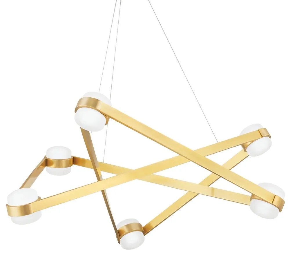 Lustra suspendata LED, design modern, ORBIT