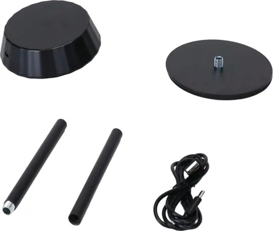 Aigostar - Lampă de birou LED cu reglaj de intensitate AMBIENT LED/2,4W/5V 3000-6500K negru