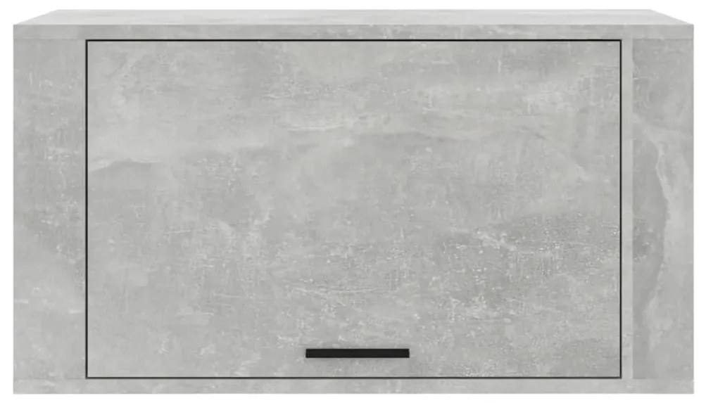 Pantofar de perete, gri beton, 70x35x38 cm, lemn prelucrat 1, Gri beton