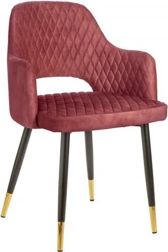 Set de 2 scaune elegante Paris rosu