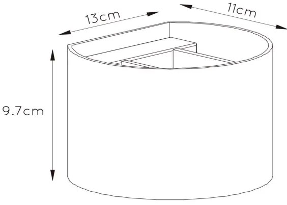 Lucide 09218/04/30 - Aplica perete LED XIO 1xG9/4W/230V negru
