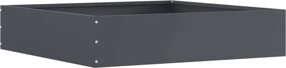 vidaXL Margine pentru gazon Antracit 60 x 60 x 13 cm Oțel