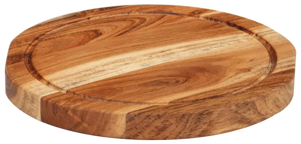 Tocator, O25x2,5 cm, lemn masiv de acacia