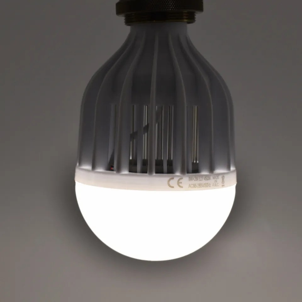Bec LED cu functie anti-insecte Optonica, 10W(80W), E27, 800 lm, lumina neutra (4500K), opal, clasa energetica G