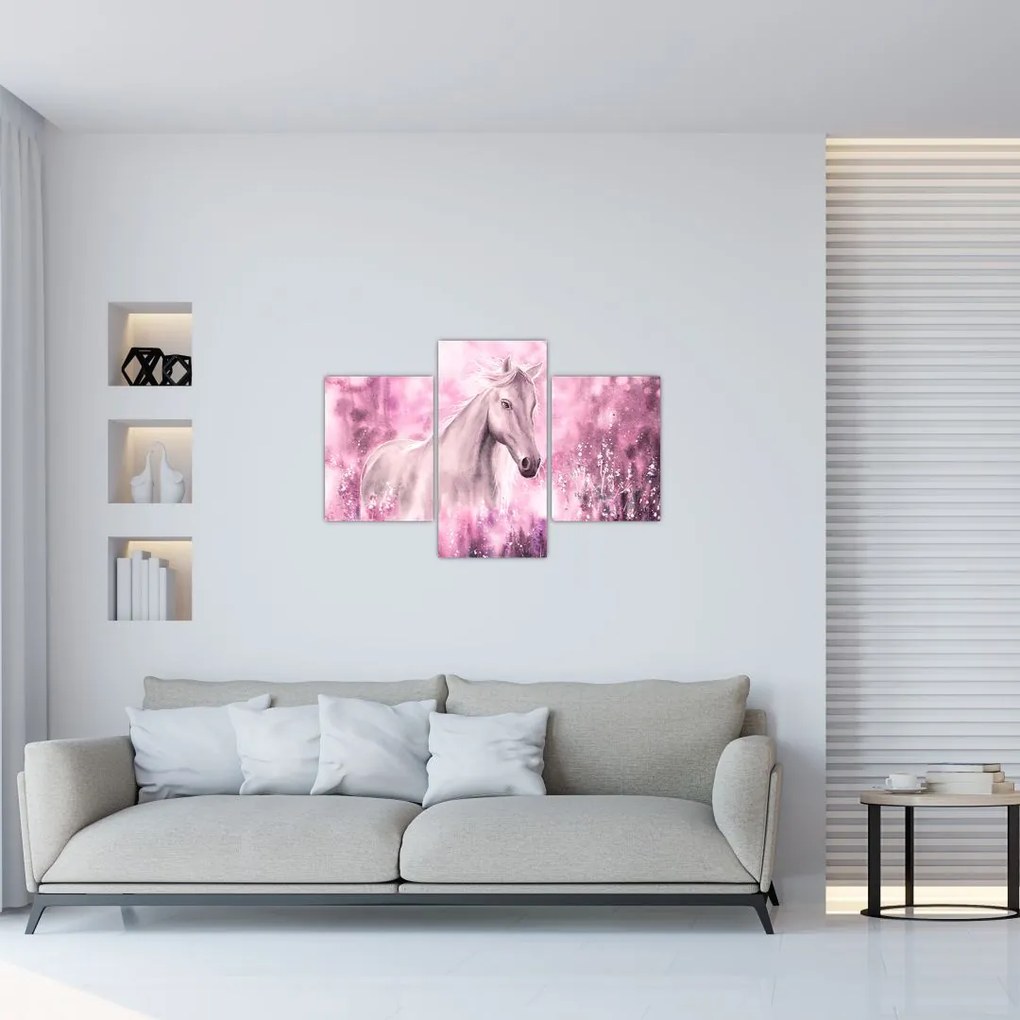 Tablou - Cal pictat (90x60 cm)