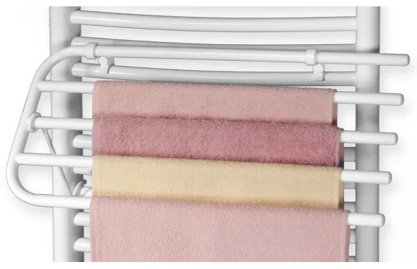 Uscător pentru radiator portprosop Aqualine 60 cm alb